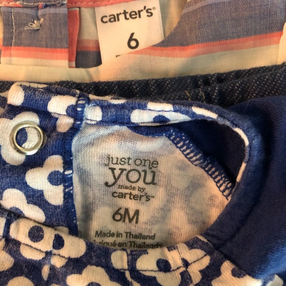 (20% OFF 4+) A75 Carter’s Infant girls sets, 6mo - Picture 2 of 2
